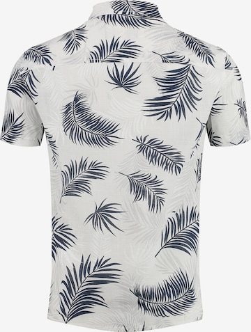 Key Largo - Ajuste regular Camisa ' MSH ' en blanco