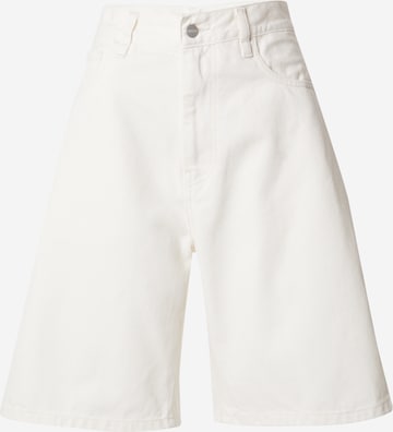Carhartt WIP Wide leg Jeans 'Brandon' in Wit: voorkant