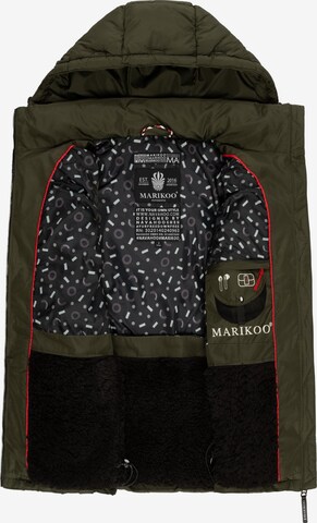 MARIKOO Vest 'Eisflöckchen' in Green