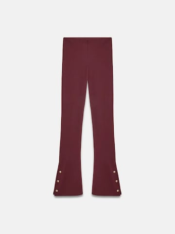 Flared Leggings di Dilvin in rosso: frontale