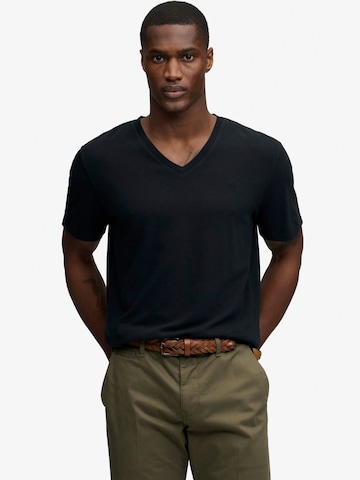 Superdry & Co Μπλουζάκι 'Classic' σε μαύρο: μπροστά