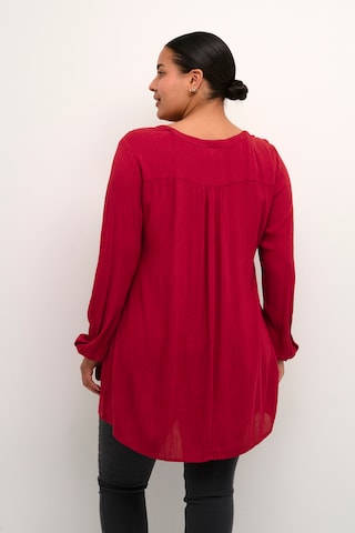 KAFFE CURVE Tuniek 'Cami' in Rood