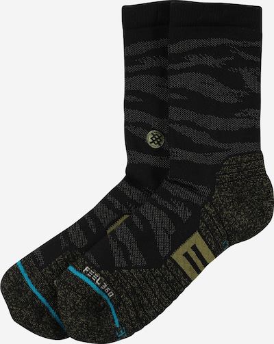 Șosete sport Stance pe oliv / negru / alb, Vizualizare produs