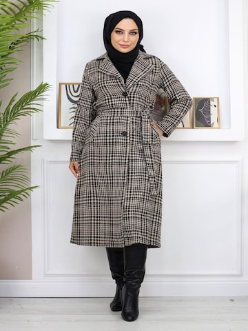 MODAMIHRAM Winterjacke‌ in Braun