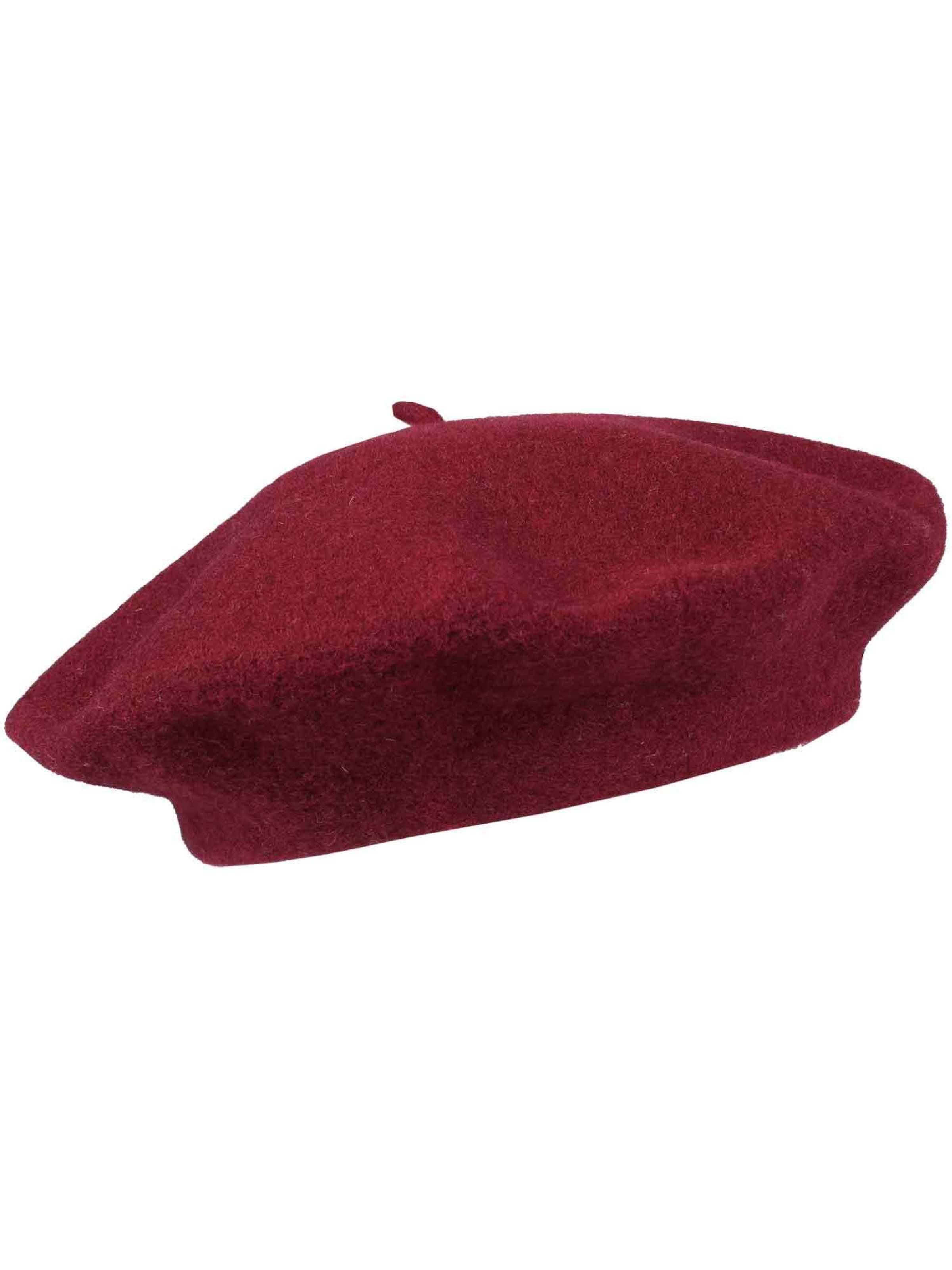 LOEVENICH Beanie in Red: front