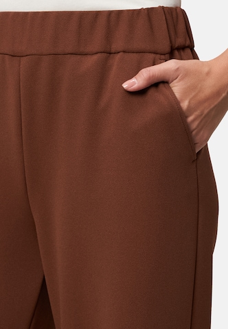 zero Flared Broek in Bruin