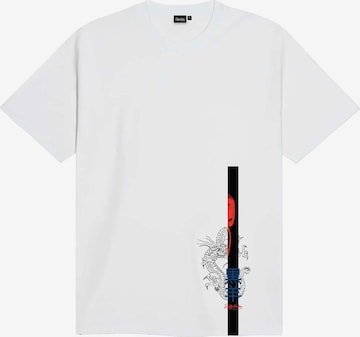 T-Shirt DOLLY NOIRE en blanc : devant