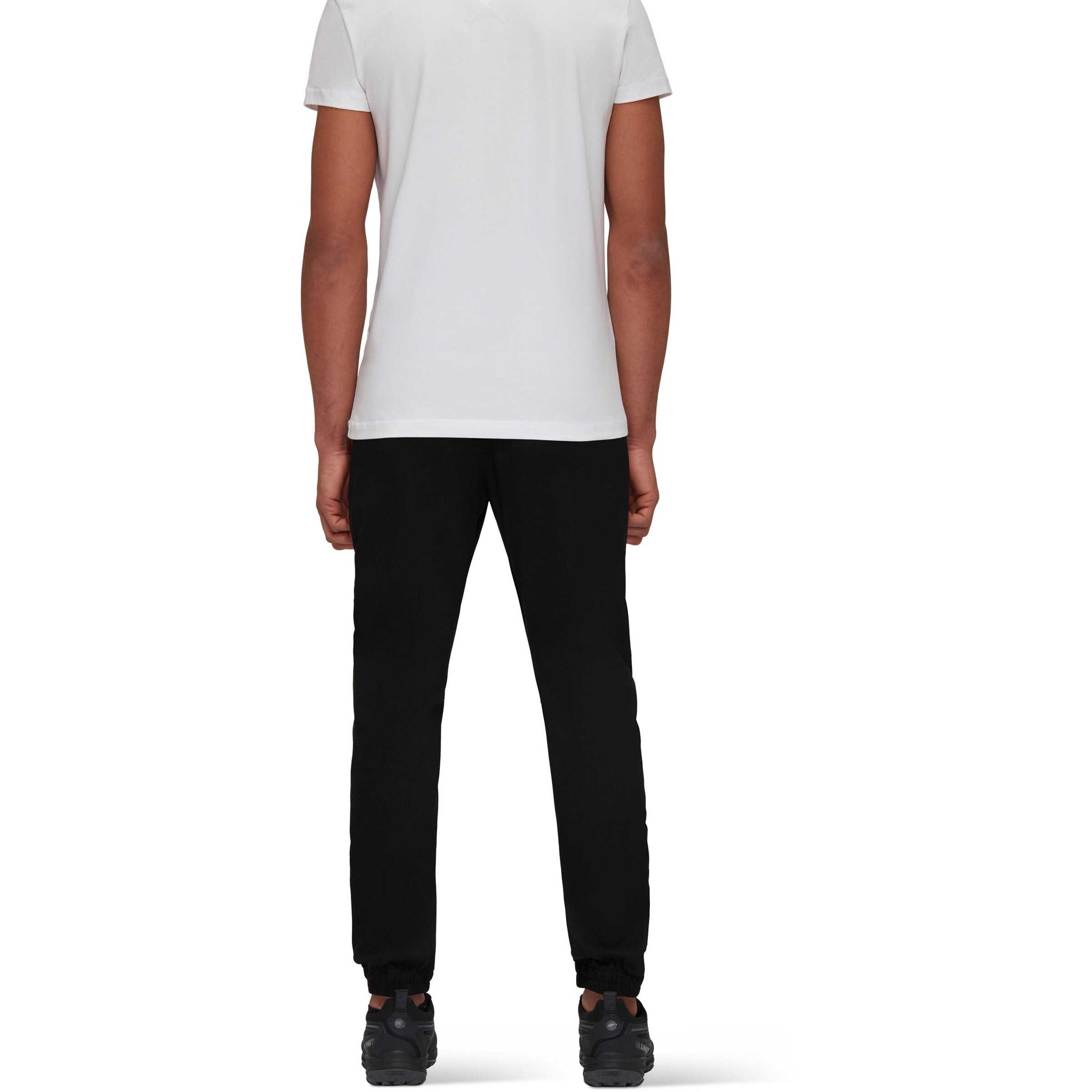 MAMMUT Tapered Outdoor Pants 'Massone' in Black