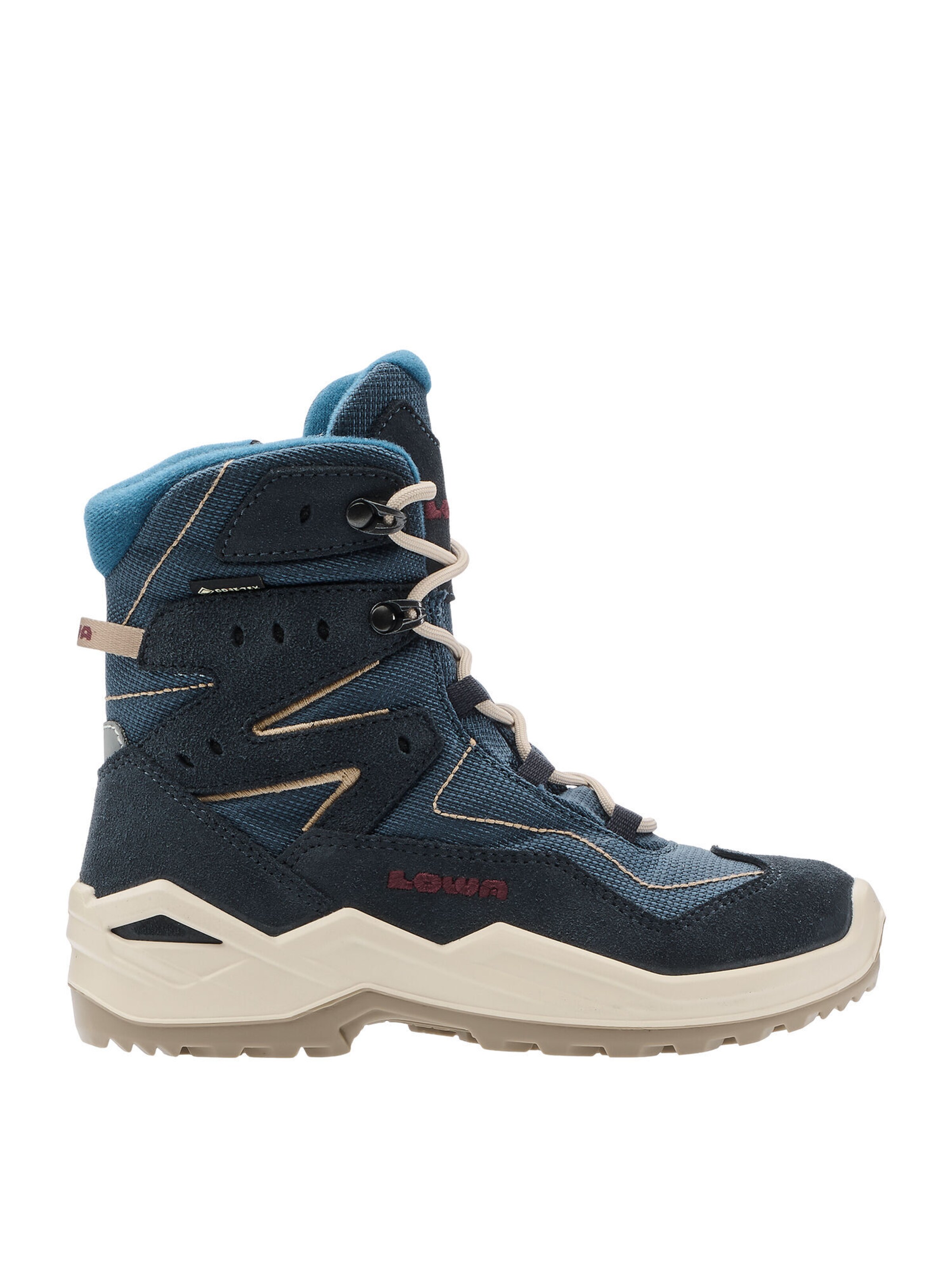 LOWA Boots 'Lino' in Blue: front