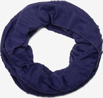 styleBREAKER Schlauchschal 'Loop mit Falten Muster' in Lila: Vorderseite