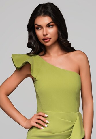 Ombre Evening dress 'LA-OM-DLR168' in Green