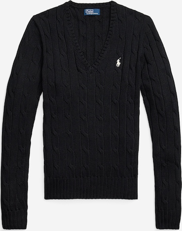 Pull-over Polo Ralph Lauren en noir : devant