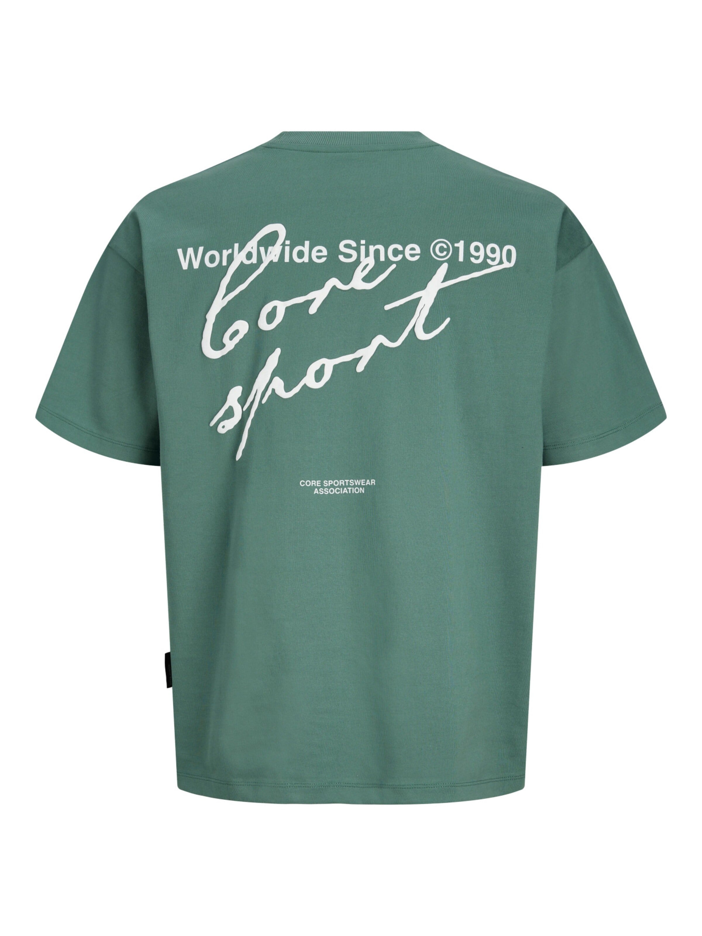 Maglietta '12292982' di JACK & JONES in verde