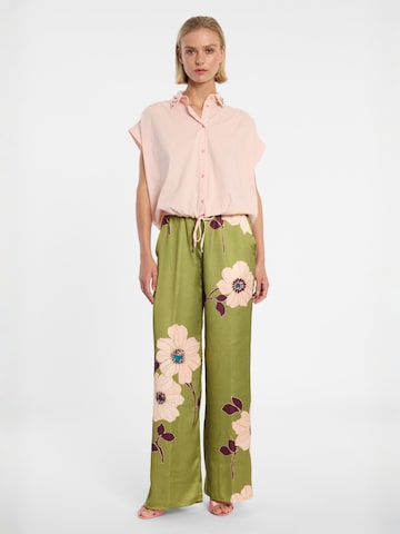 Ana Alcazar Regular Pants 'Dolsi' in Green