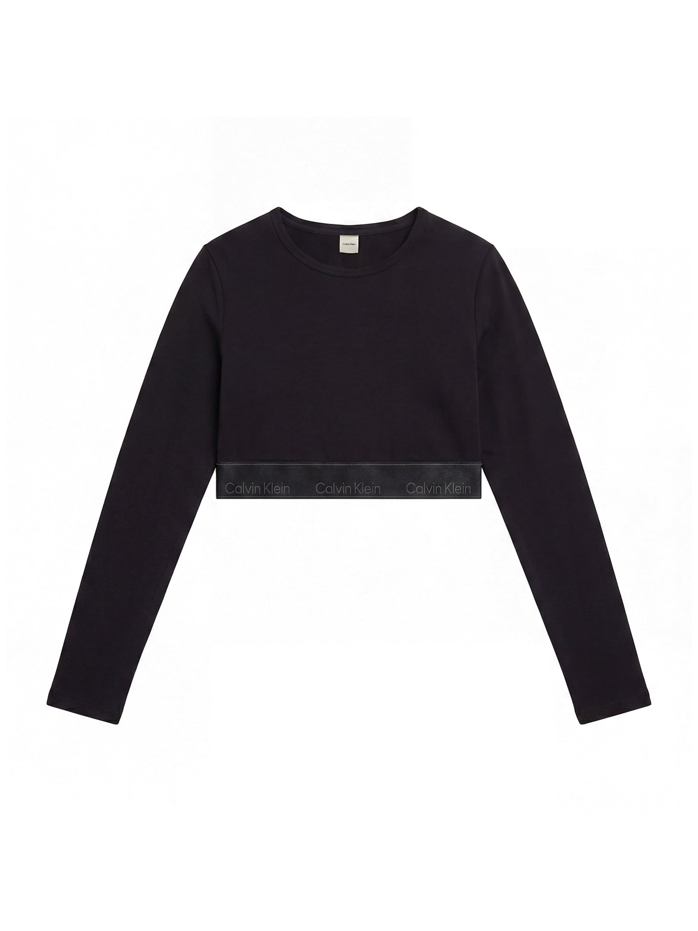 Calvin Klein Shirt in XS-S in de kleur Zwart, Productweergave