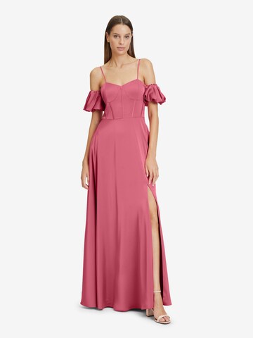 Vera Mont Evening Dress in Pink: front