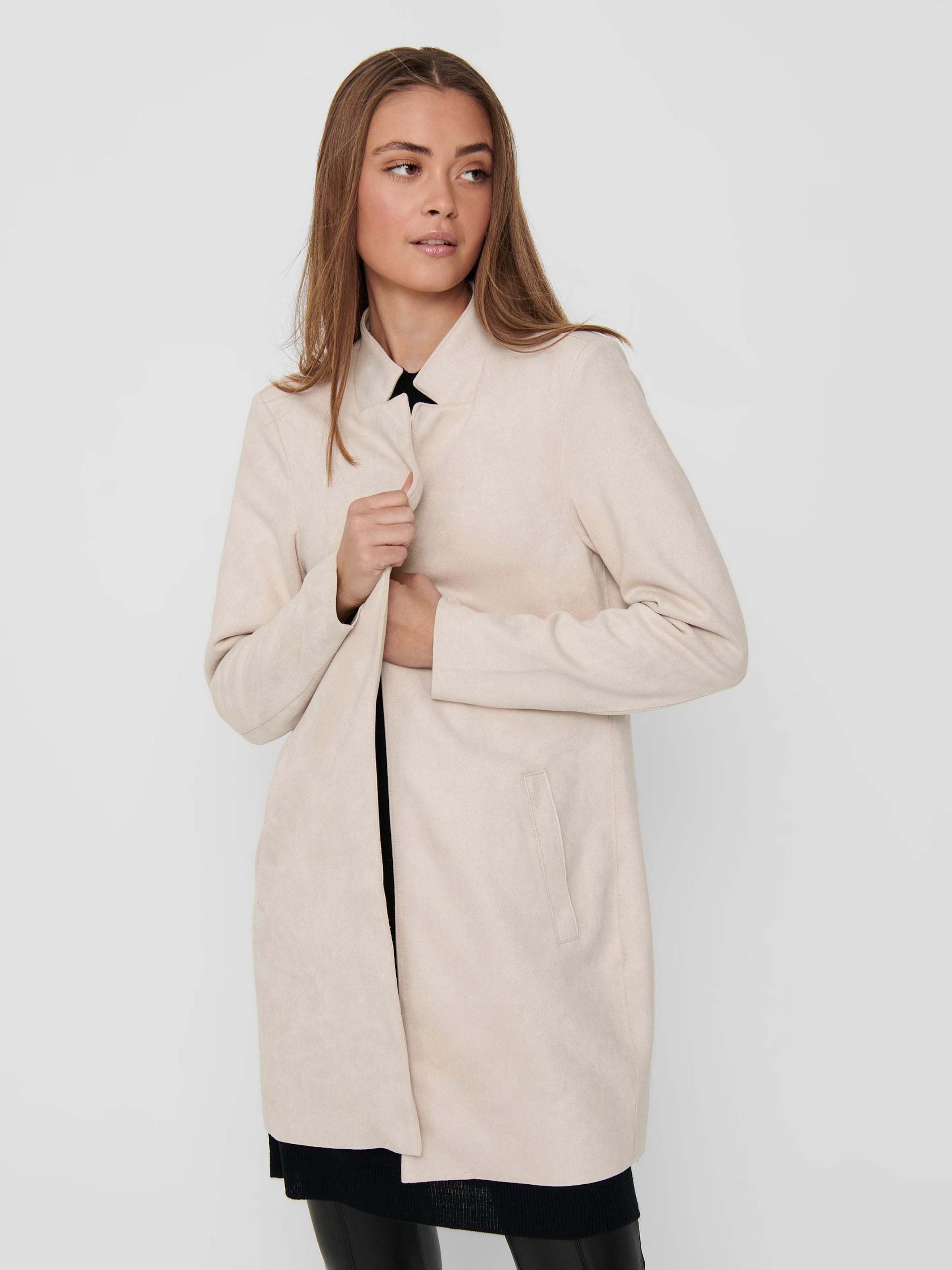 Beige summer coat sale