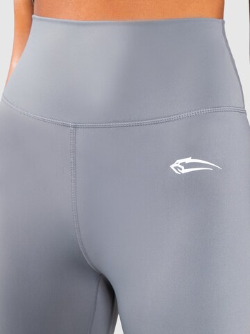 Smilodox Skinny Sporthose 'Affectionate' in Grau
