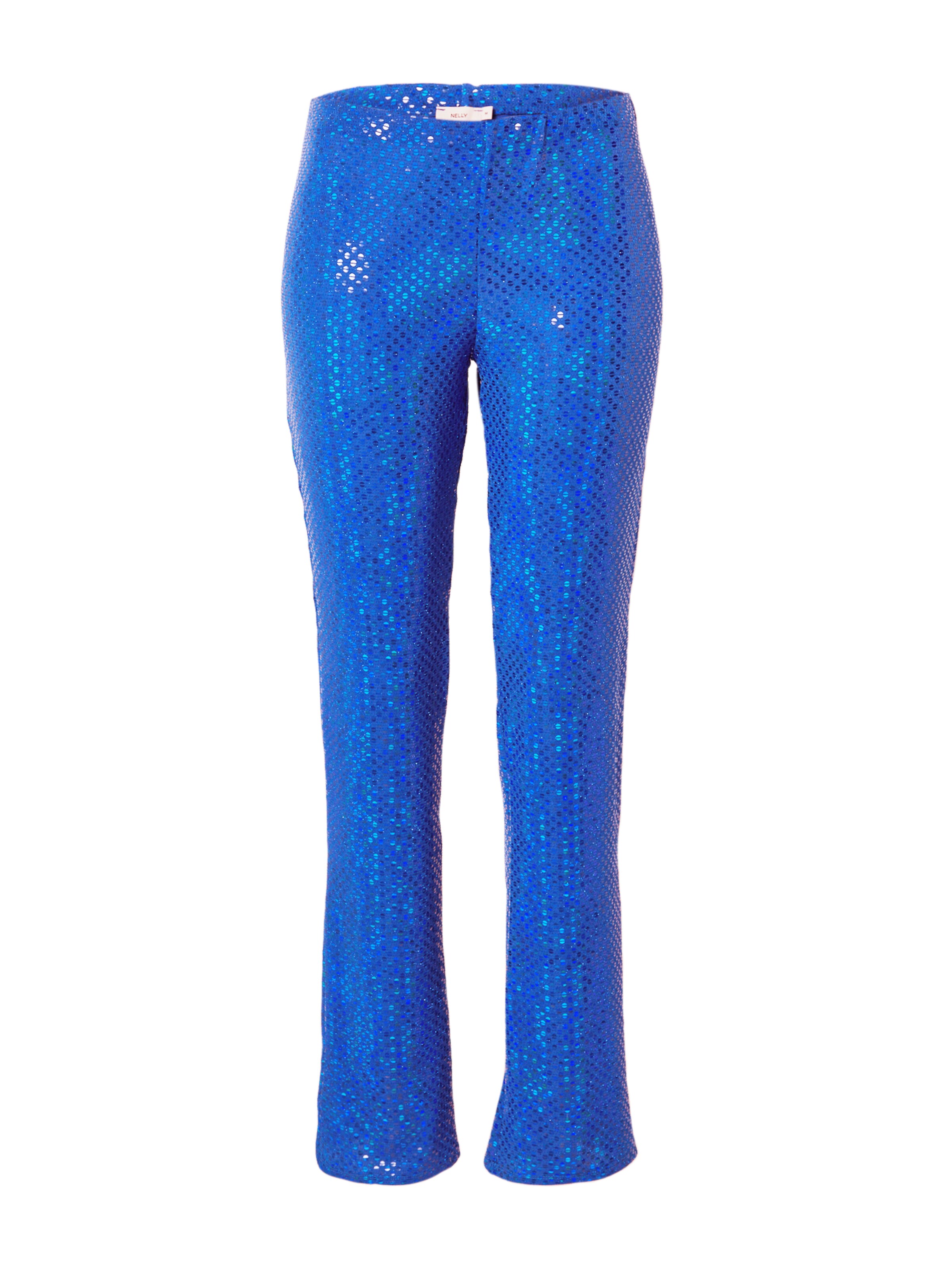 évasé Pantalon NLY by Nelly en bleu : devant