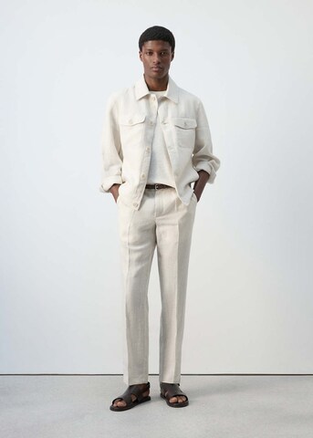 MANGO MAN Between-Season Jacket 'Calvia' in White