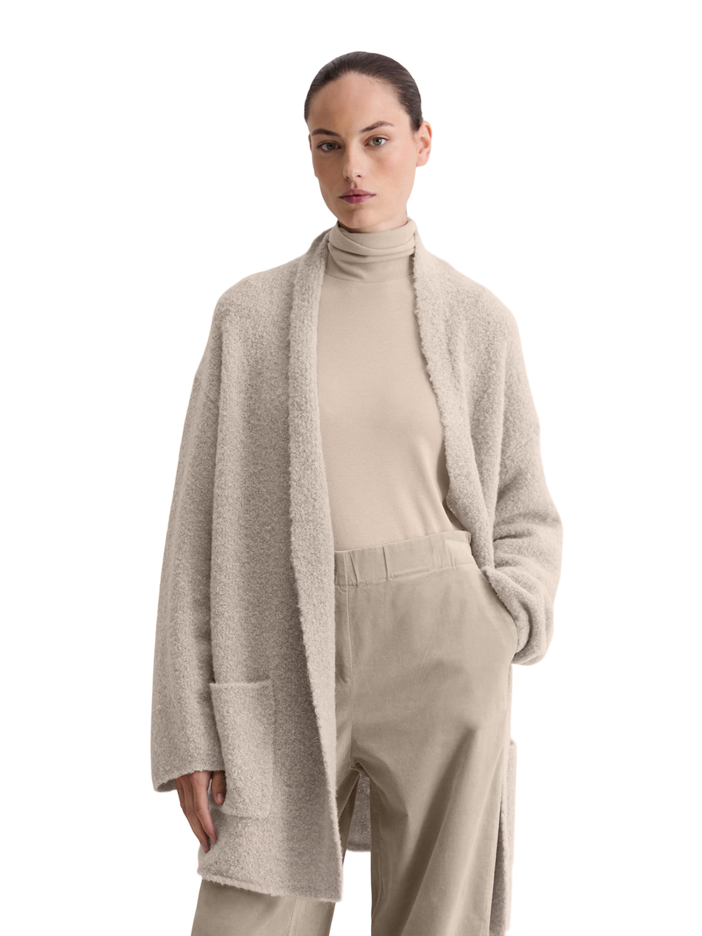 Cardigan Marc O'Polo en gris : devant