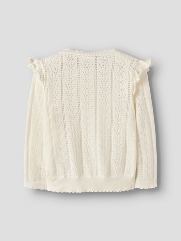 Lil'Atelier Strickjacke in Weiß