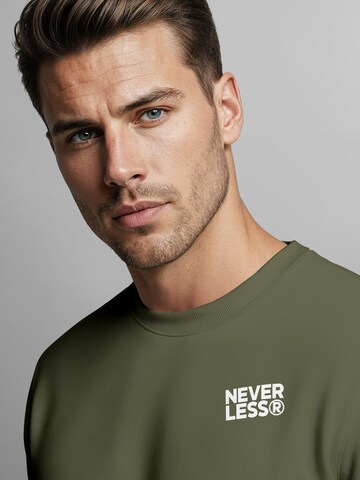 Neverless Sweatshirt 'Expedition' in Green