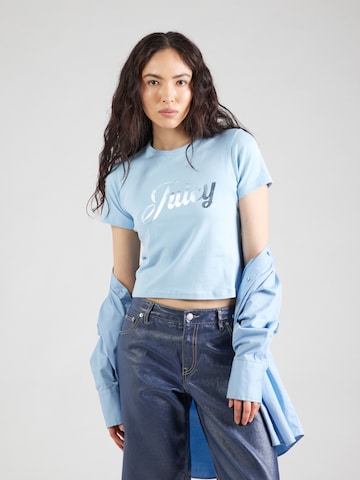 Juicy Couture T-shirt i blå: framsida