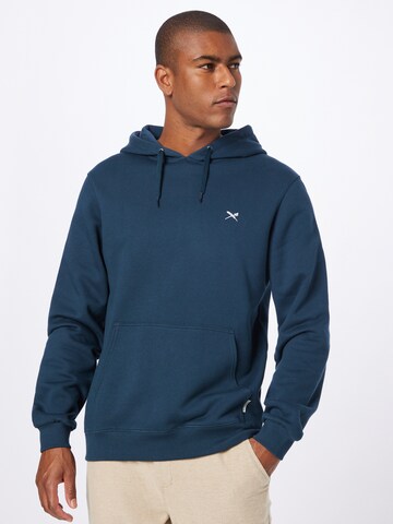 Iriedaily Regular Fit Sweatshirt in Blau: predná strana