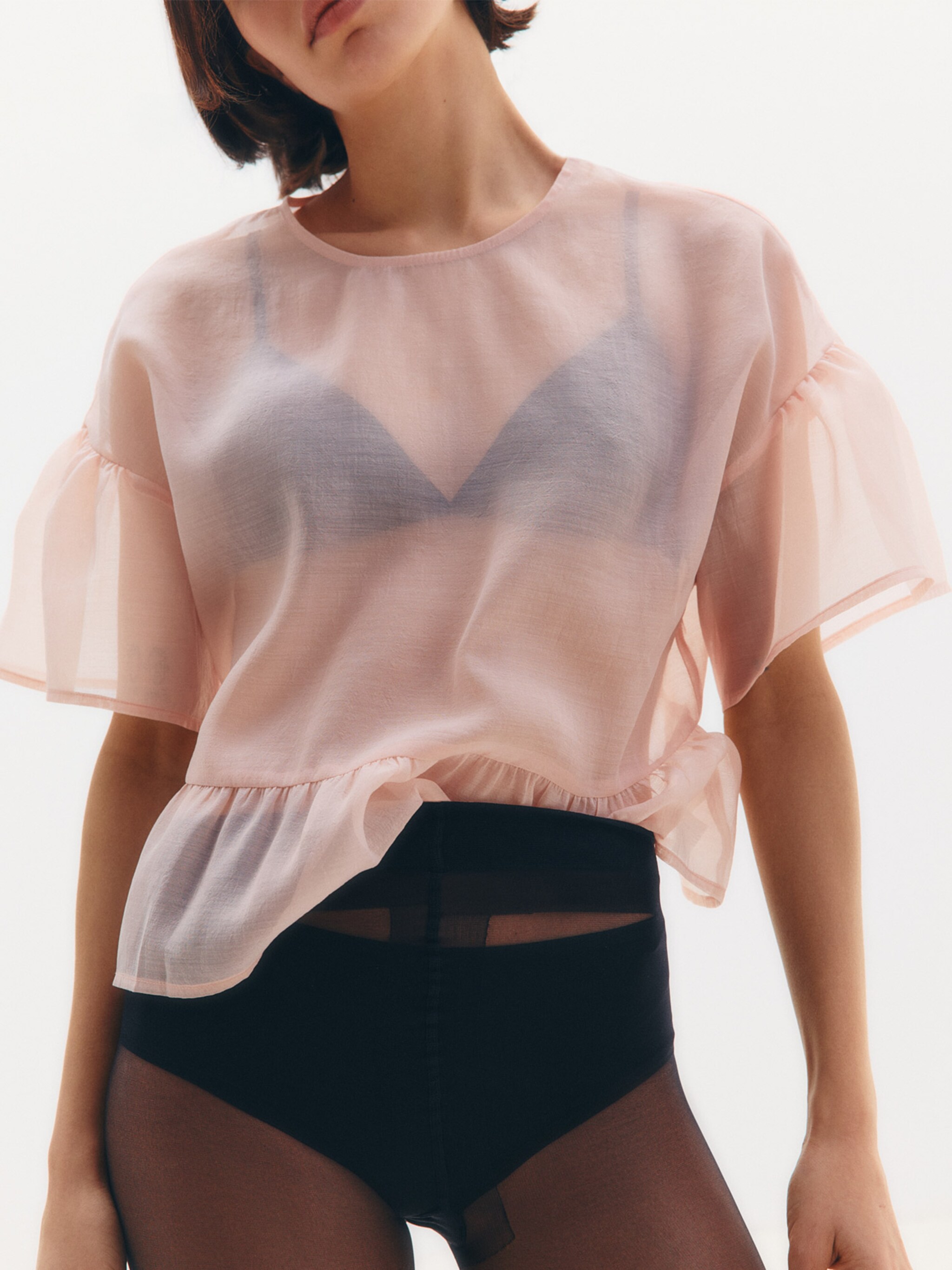 EDITED Produkter Bluse 'Tuala' rosé