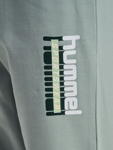 Hummel Tapered Trousers 'Tukas' in Green
