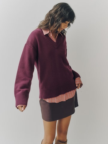 Next Sweater in Red: front