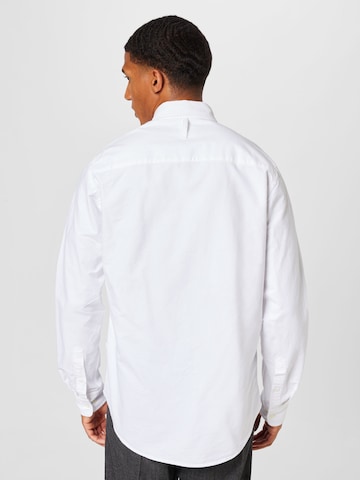 NN07 Regular fit Button Up Shirt 'Arne' in White