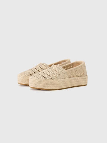 Espadrillas 'Valencia' di TOMS in oro