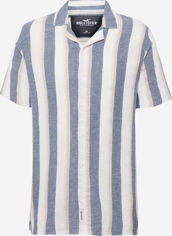 Chemise HOLLISTER en bleu : devant