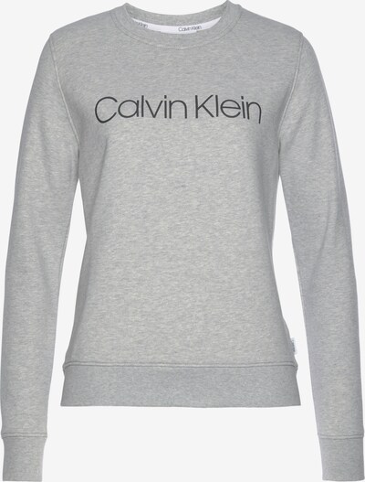 Calvin Klein Sweatshirt in graumeliert / schwarz, Produktansicht