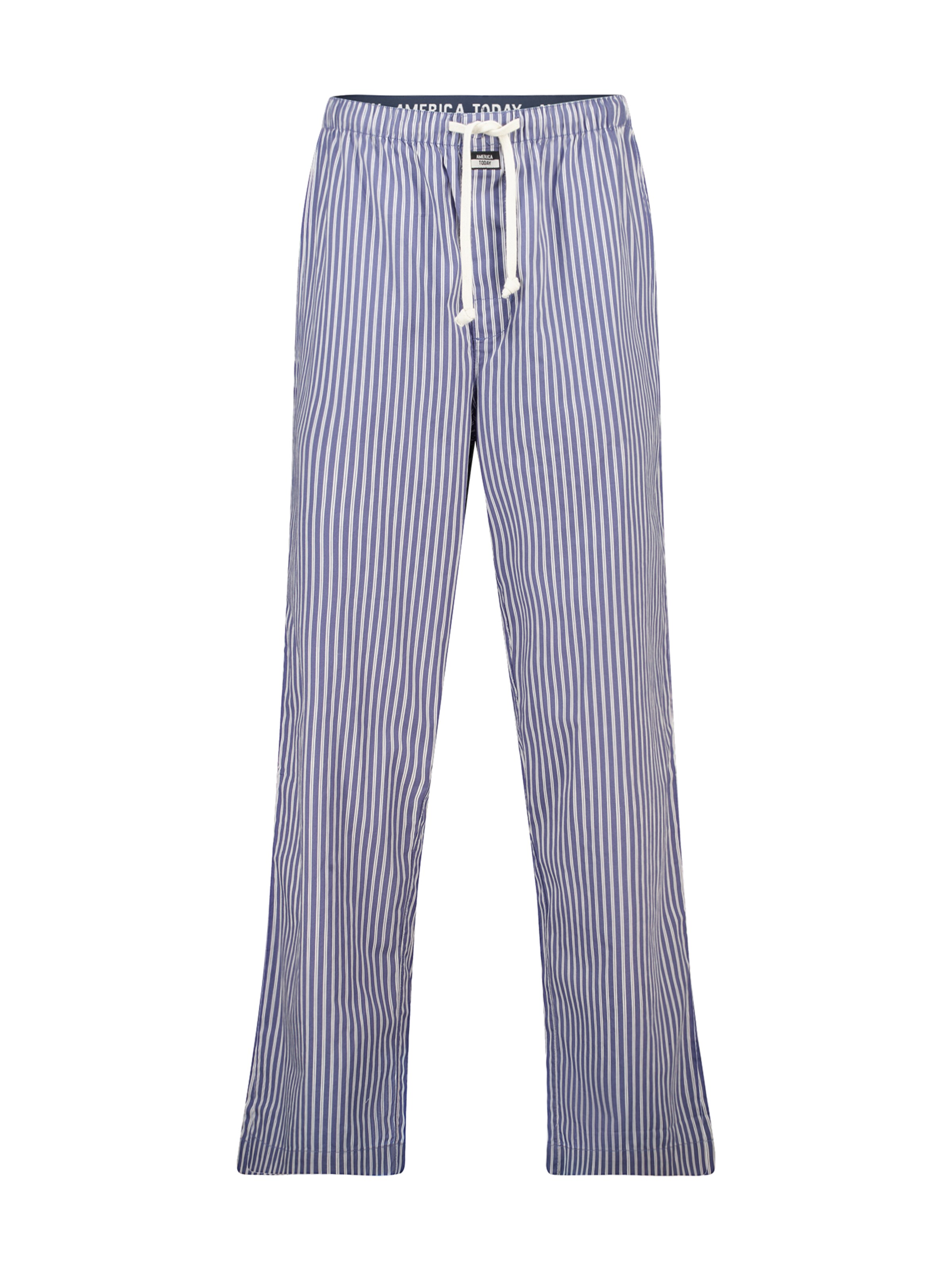 Pantalon de pyjama America Today en bleu : devant