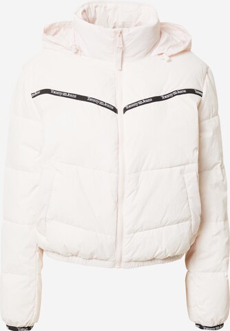 Tommy Jeans Jacke in Pink: predná strana