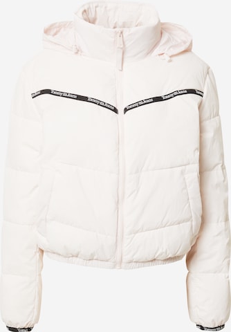 Tommy Jeans Between-Season Jacket in Pink: front