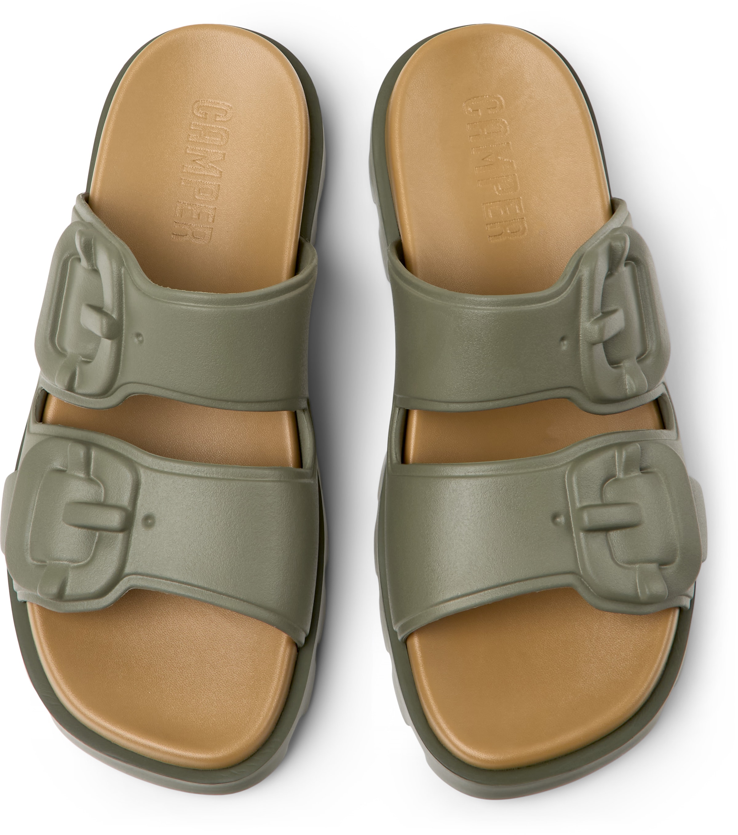 Zoccoletto 'Brutus' di CAMPER in verde