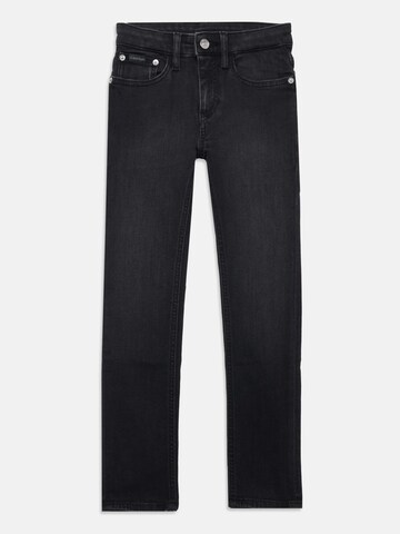Calvin Klein Slimfit Jeans 'SLIM ESS' in Schwarz: Vorderseite
