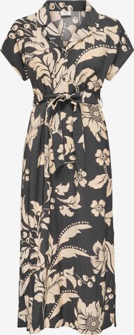 Abito 'Jdytroya Life S/L Midi Dress Wvn Dia 15347216' di Jaqueline de Yong in nero: frontale