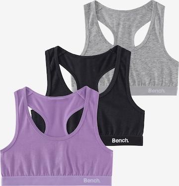 BENCH Bralette Bra in Grey: front