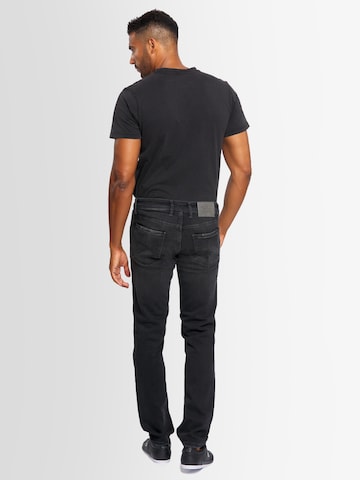 Coupe slim Jean Alessandro Salvarini en noir