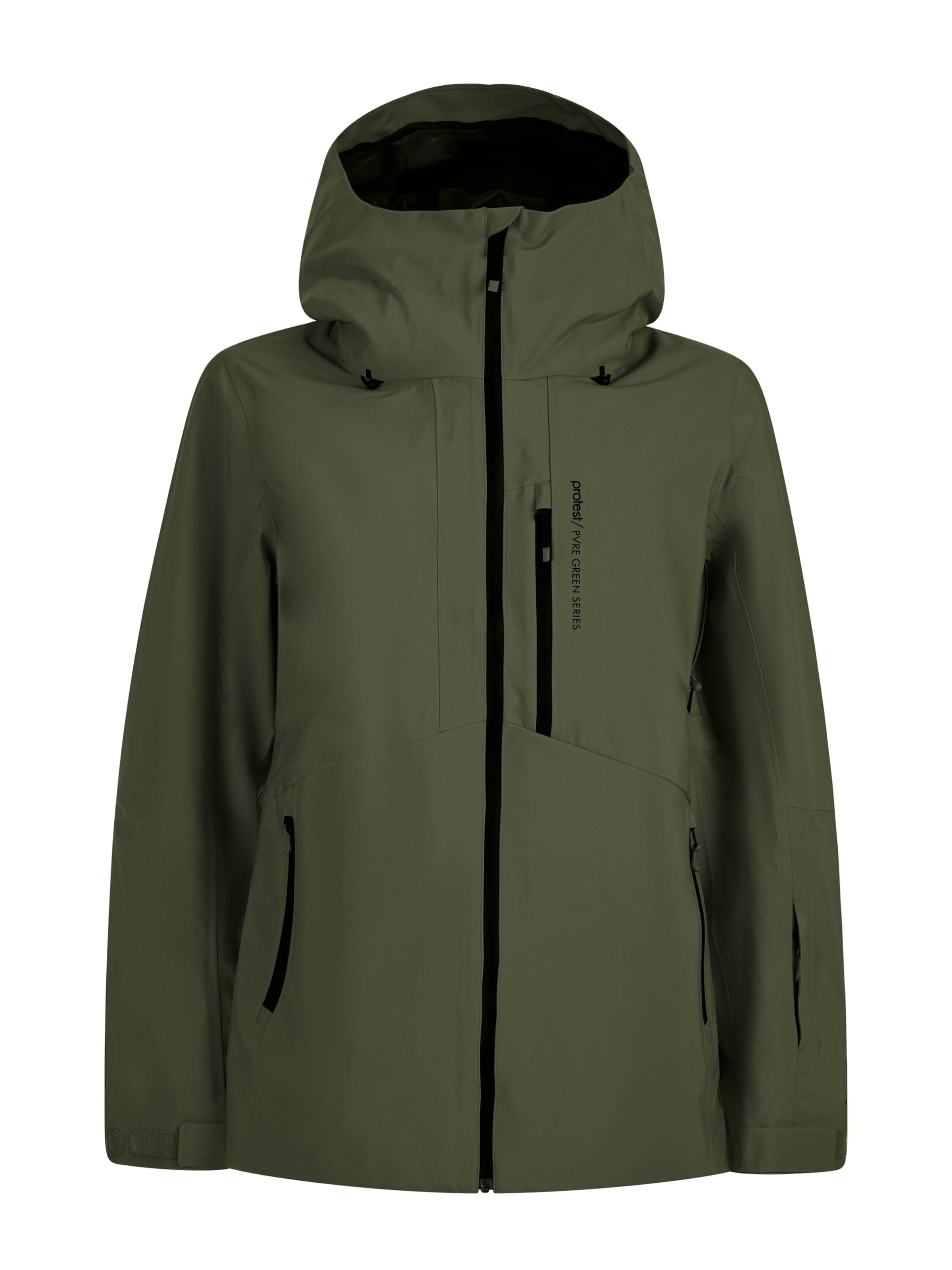 PROTEST Sportjacke 'PRTDyna'‌‌‌‌‌ in oliv, Produktansicht
