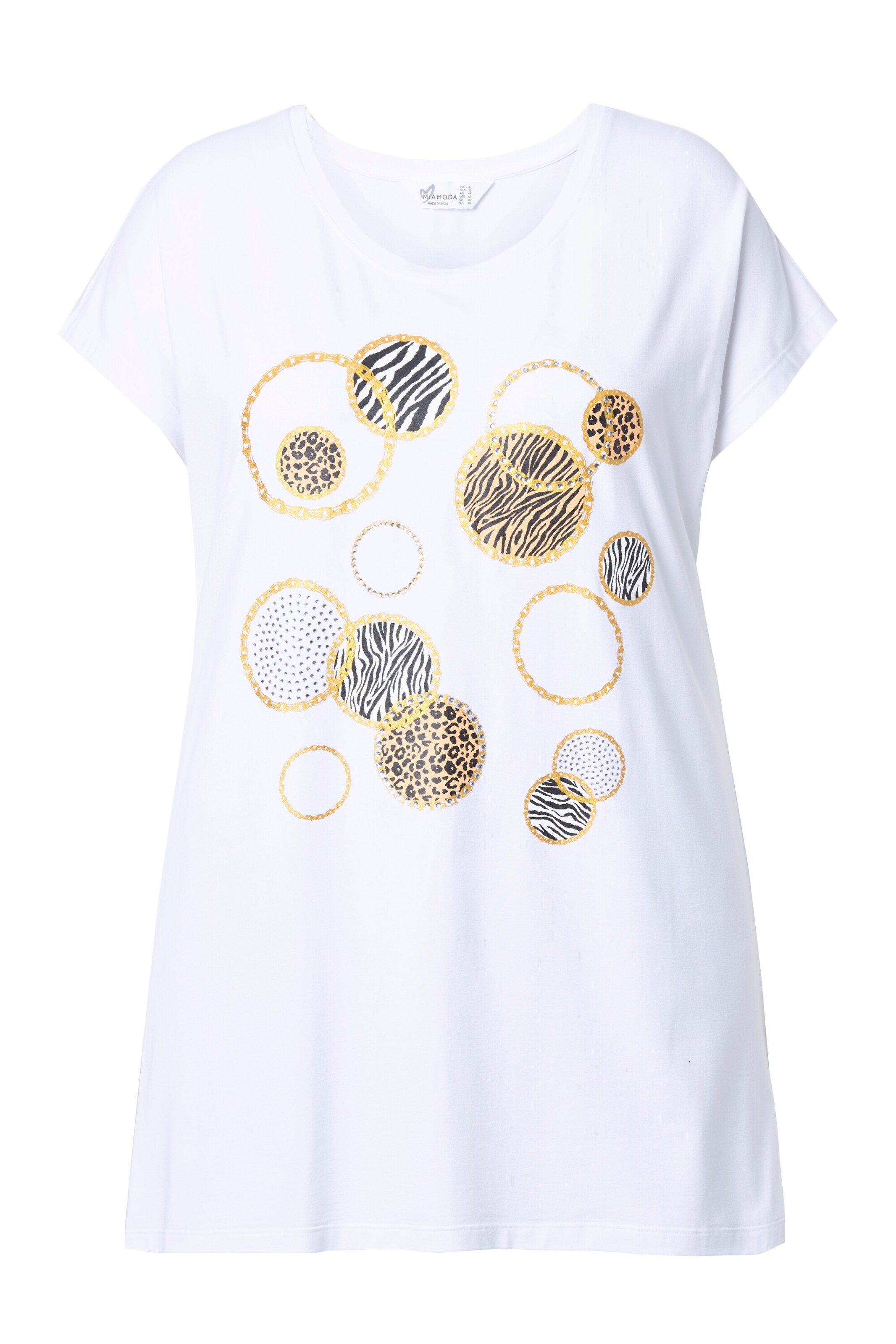 MIAMODA Shirt in White: front