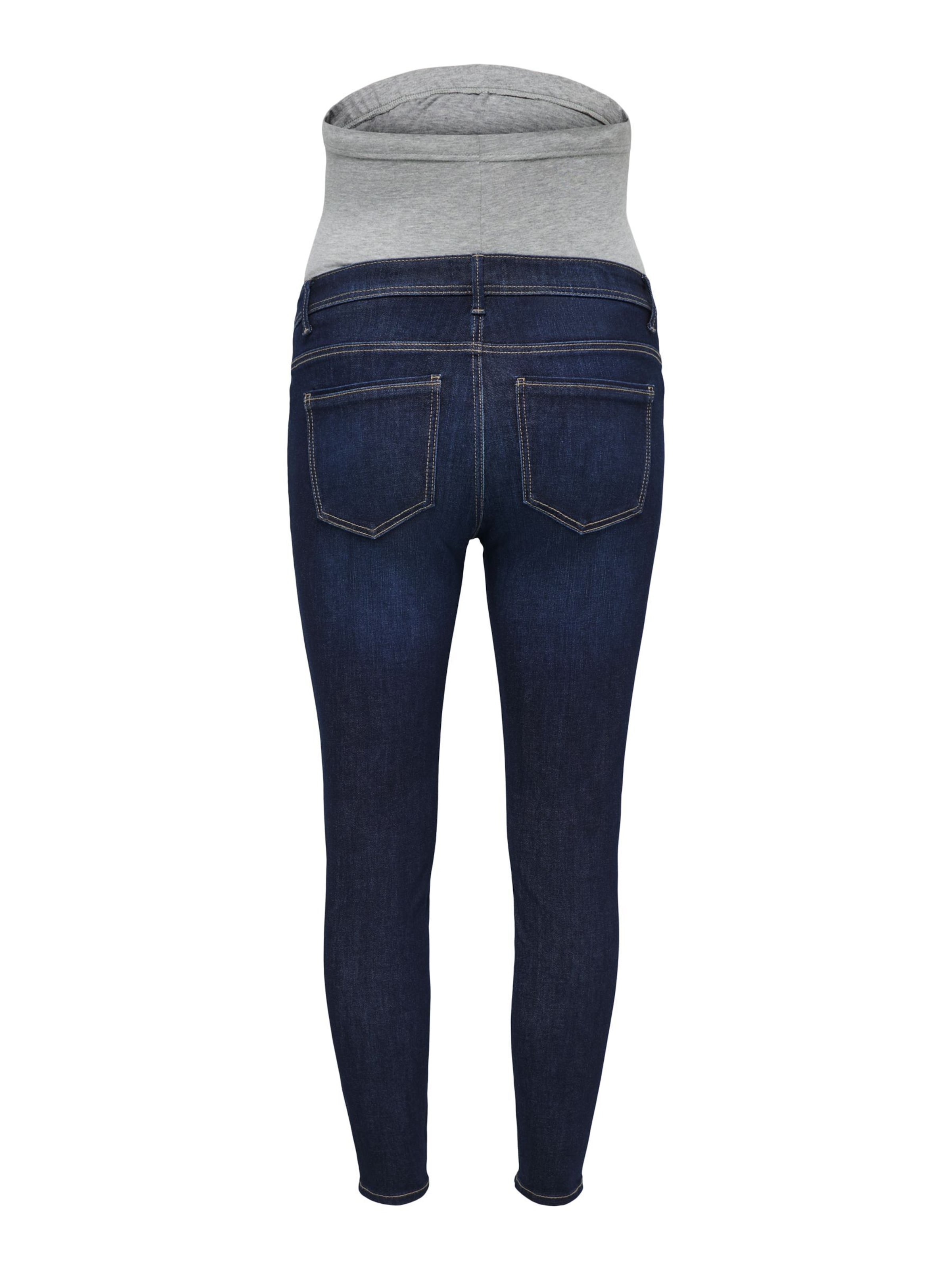 Only Maternity Skinny Jeans 'OLMWow' in Blauw