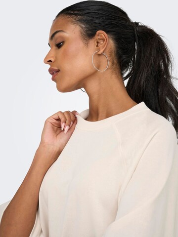 ONLY Sportief sweatshirt in Wit