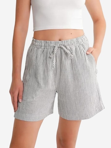 Wide leg Pantaloni di MixRay in beige: frontale