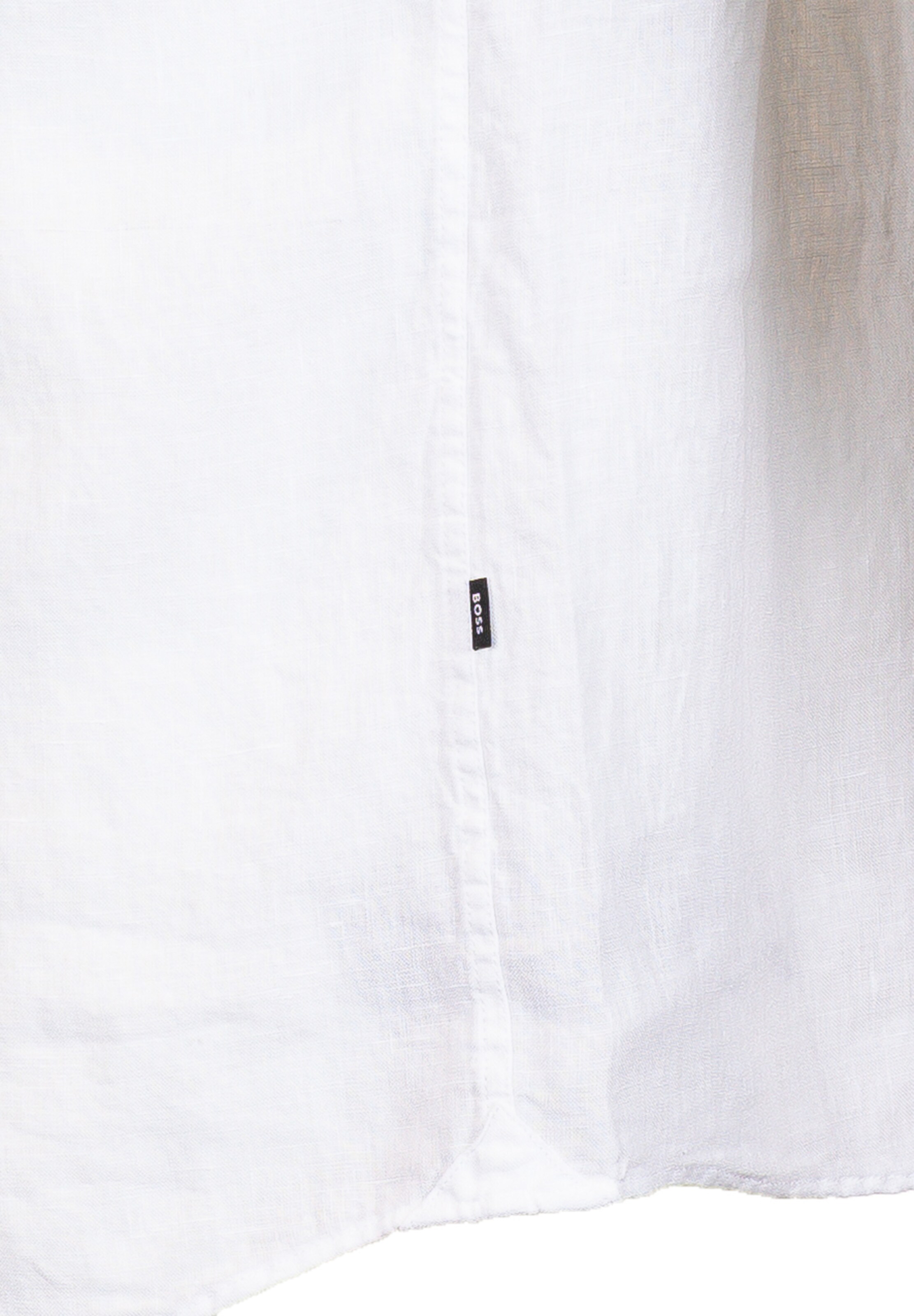BOSS Regular Fit Hemd 'Liam' in Weiß